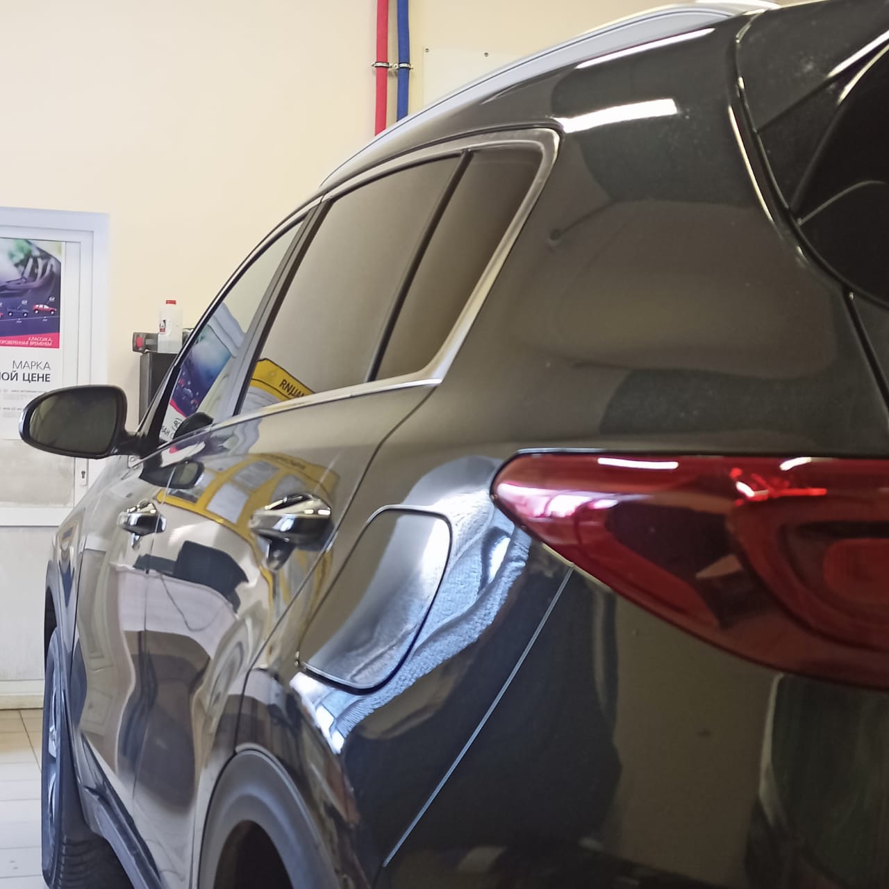 Тонировка стекол Kia Sportage